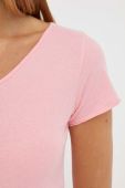 Бавовняна футболка American Vintage колір рожевий (3239341)