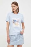 Футболка Miss Sixty жіночий колір блакитний (3245638)