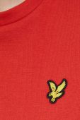 Футболка Lyle & Scott жіночий колір червоний