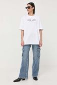 Бавовняна футболка Miss Sixty колір білий (3255130)