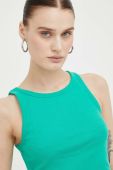 Топ Gestuz жіночий колір зелений (3258436)