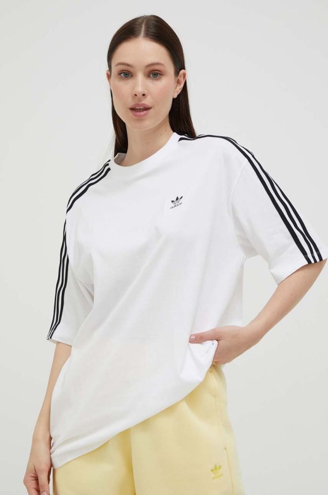 Бавовняна футболка adidas Originals колір білий (3289200)