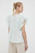 Бавовняна блузка 2NDDAY колір зелений (3286283)