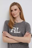 Футболка Polo Ralph Lauren жіночий колір сірий (3326193)