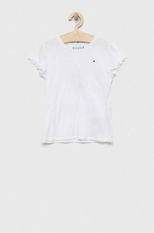 Дитяча футболка Tommy Hilfiger колір білий (3023854)