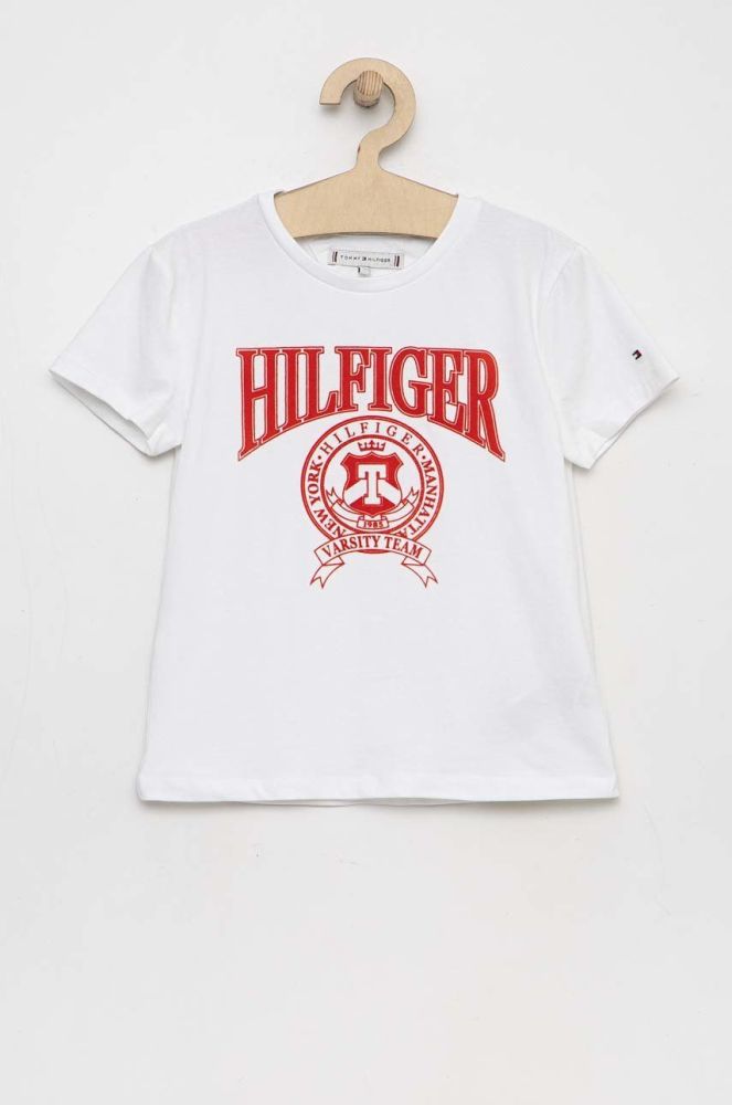 Дитяча футболка Tommy Hilfiger колір білий (2862906)