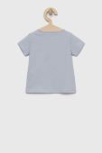 Футболка для немовлят Guess колір блакитний Футболка для немовлят Guess колір блакитний