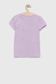 Дитяча футболка Guess колір фіолетовий (2874435)