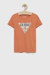 Дитяча футболка Guess колір помаранчевий (2874451)