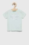 Дитяча футболка Guess колір бірюзовий (2857285)