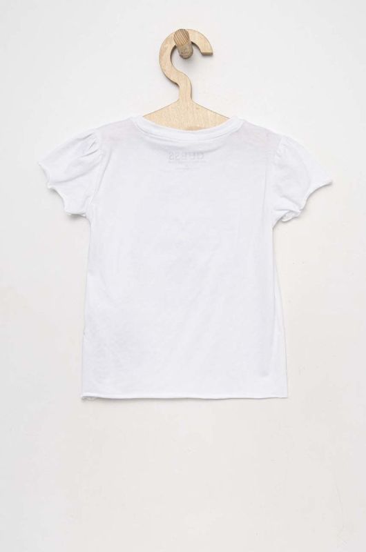 Дитяча футболка Guess колір білий (2967110) фото 2