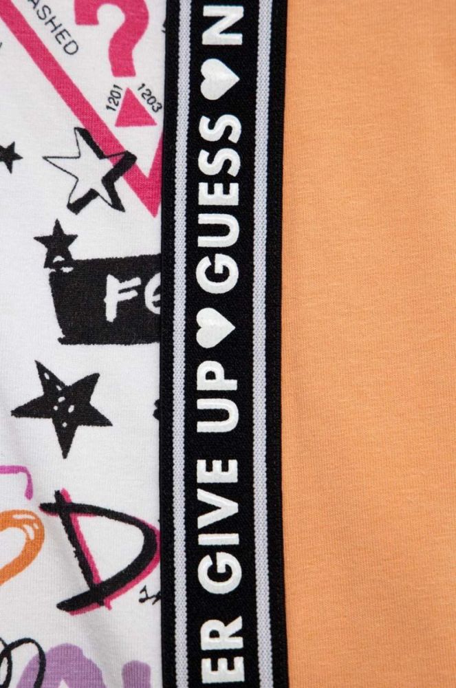 Дитяча футболка Guess колір помаранчевий (2857301) фото 3