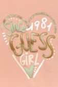 Футболка для немовлят Guess колір рожевий Футболка для немовлят Guess колір рожевий