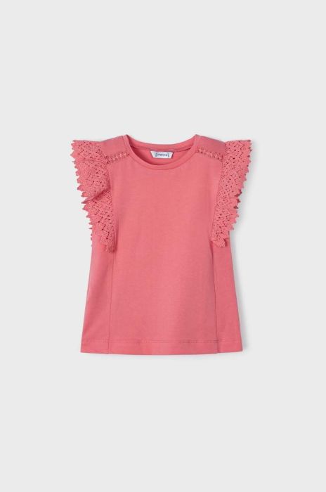 Дитяча футболка Mayoral колір рожевий (2932551)