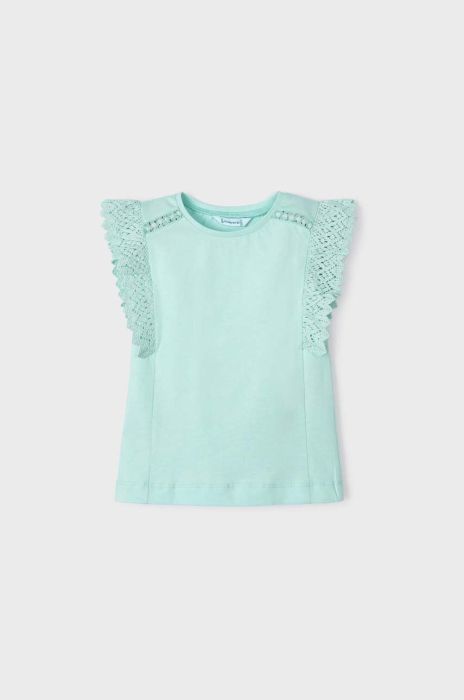 Дитяча футболка Mayoral колір бірюзовий (2932543)