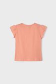 Дитяча бавовняна футболка Mayoral колір помаранчевий (2945133)