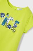 Дитяча футболка Mayoral колір зелений (2945213)