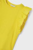 Дитячий бавовняний топ Mayoral колір жовтий (2945271) Дитячий бавовняний топ Mayoral колір жовтий (2945271)