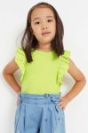Дитячий бавовняний топ Mayoral колір зелений (2945253)