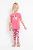 Дитяча бавовняна футболка Mayoral колір рожевий (2941182)