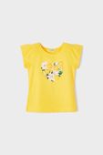 Дитяча футболка Mayoral колір жовтий (2932587)
