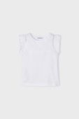 Дитячий бавовняний топ Mayoral колір білий (2945325)