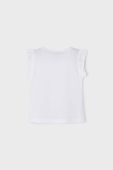 Дитячий бавовняний топ Mayoral колір білий (2945325)
