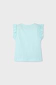 Дитячий бавовняний топ Mayoral колір бірюзовий (2945335) Дитячий бавовняний топ Mayoral колір бірюзовий (2945335)