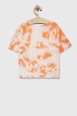 Дитяча бавовняна футболка United Colors of Benetton колір помаранчевий (3234918)