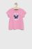 Дитяча бавовняна футболка United Colors of Benetton колір рожевий (3037189) Дитяча бавовняна футболка United Colors of Benetton колір рожевий (3037189)