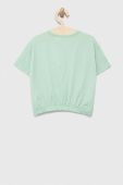 Дитяча футболка United Colors of Benetton колір зелений (3148789)