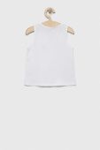 Дитячий бавовняний топ United Colors of Benetton колір білий (3279988) Дитячий бавовняний топ United Colors of Benetton колір білий (3279988)