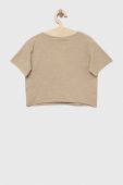 Дитяча футболка United Colors of Benetton колір бежевий (3286348)