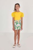 Дитяча бавовняна футболка Mayoral колір жовтий (2945565)