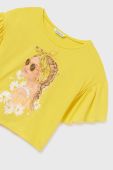 Дитяча футболка Mayoral колір жовтий (2945589)