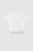 Дитяча бавовняна футболка Mayoral колір білий (2945612)