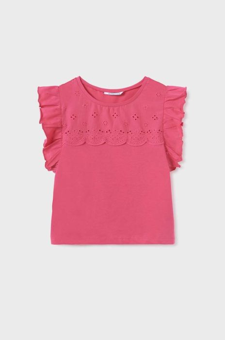 Дитячий бавовняний топ Mayoral колір барвистий Дитячий бавовняний топ Mayoral колір барвистий