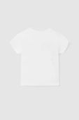 Дитяча бавовняна футболка Mayoral колір білий (2945689)