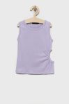 Дитячий топ Sisley колір фіолетовий (3249043)