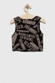 Дитячий топ Sisley колір чорний (3249049)