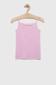 Дитячий топ United Colors of Benetton 2-pack колір рожевий