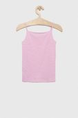 Дитячий топ United Colors of Benetton 2-pack колір рожевий