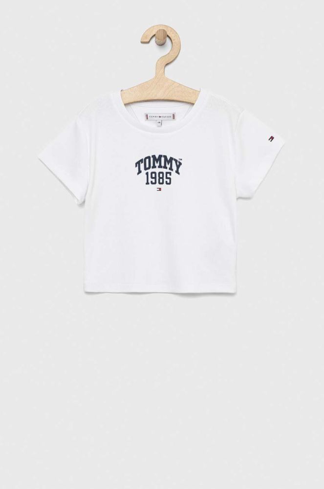 Дитяча футболка Tommy Hilfiger колір білий (3020880)