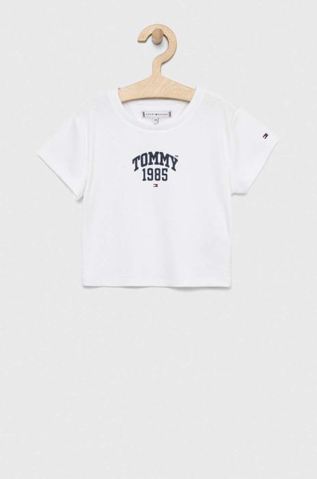 Дитяча футболка Tommy Hilfiger колір білий (3020880)