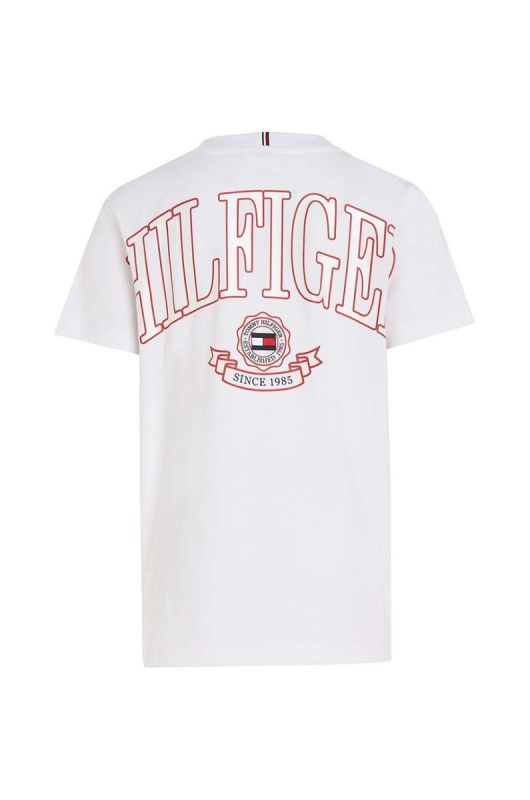 Дитяча бавовняна футболка Tommy Hilfiger колір білий (3020903) фото 2