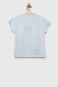 Дитяча бавовняна футболка Tommy Hilfiger колір блакитний (3148809)