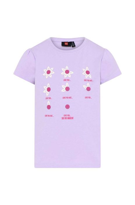 Дитяча футболка Lego колір фіолетовий (3096210)