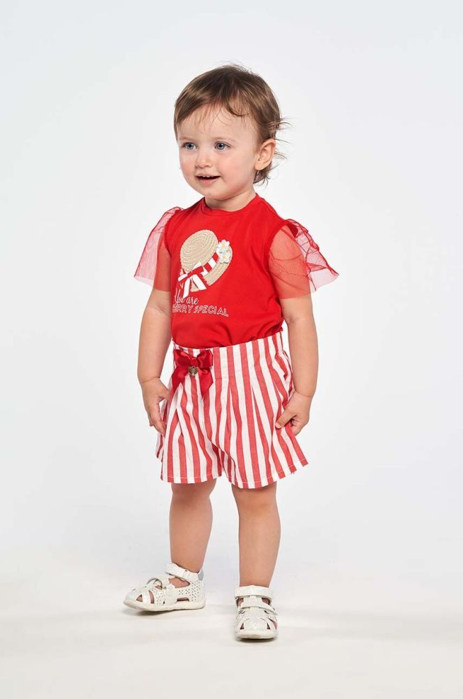Дитяча футболка Birba&Trybeyond колір червоний (3096245)