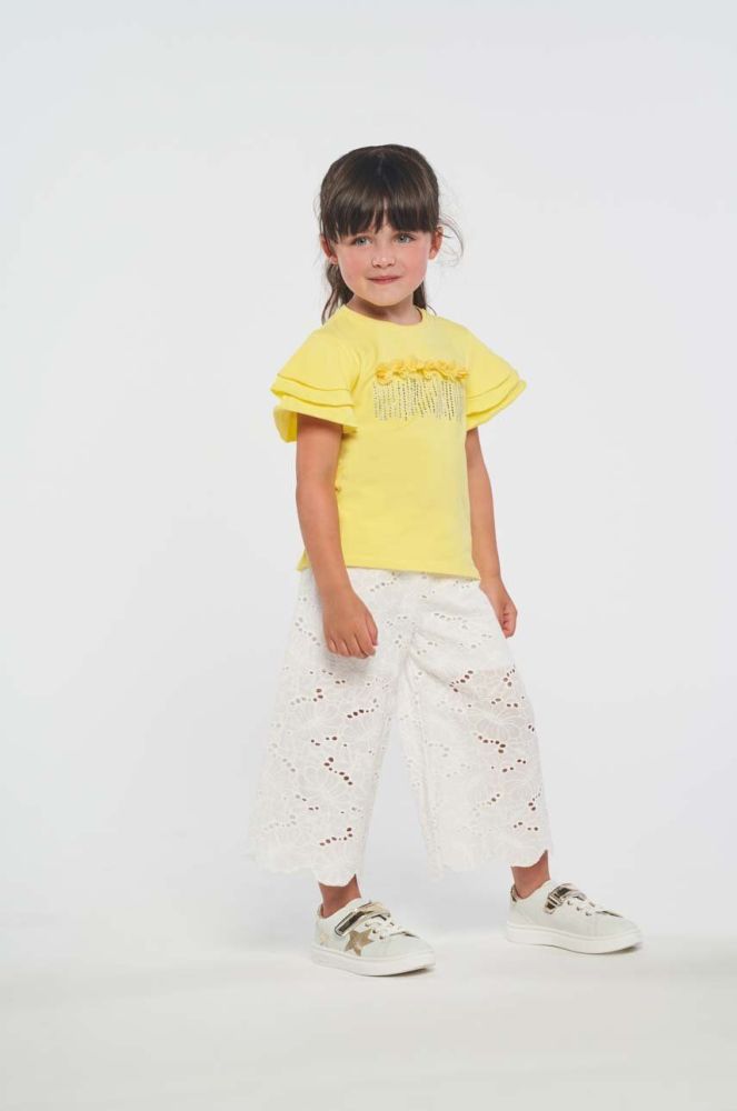 Дитяча футболка Birba&Trybeyond колір жовтий (3167829)