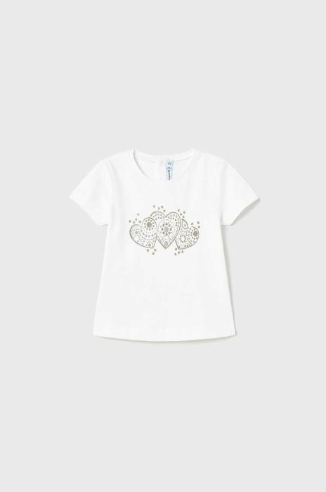 Футболка для немовлят Mayoral колір білий (3065445)